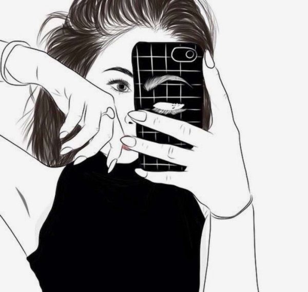 Рисунки для срисовки с телефо