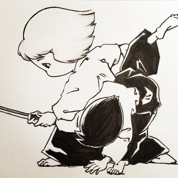 Айкидо рисунки