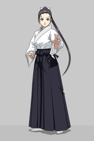 Хакама айкидо девушка