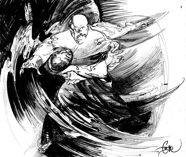 Айкидо гравюра