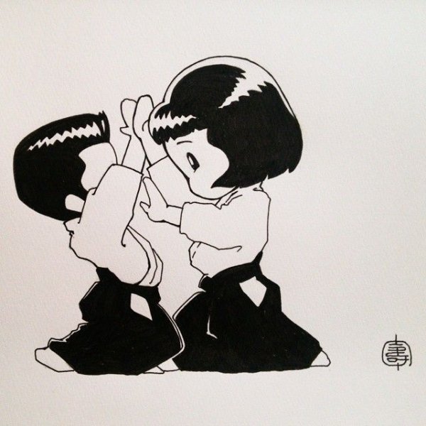 Айкидо рисунки для детей