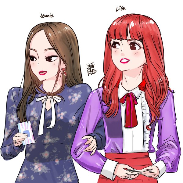 Дженлисы Блэк Пинк арт