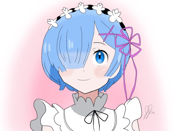 Ре Зеро рисунки