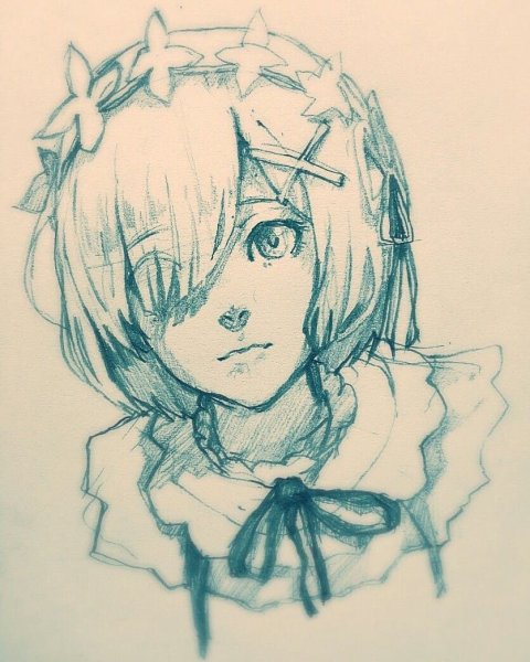 Аниме эскизы