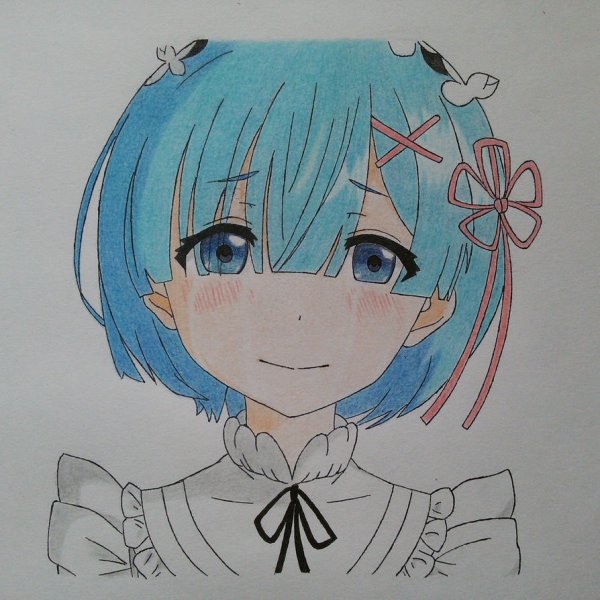 Аниме рисунки для срисовки цветные