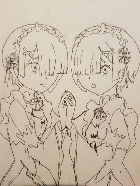 Рем и рам для срисовки