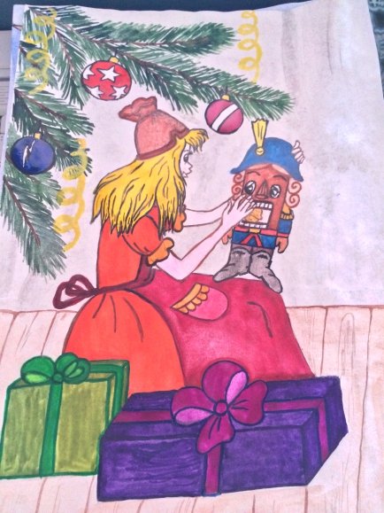 Щелкунчик рисунок