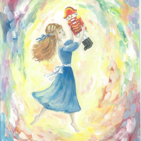 Иллюстрации к балету Щелкунчик Чайковского для детей