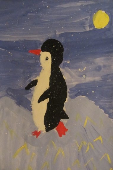 Жители Антарктиды рисунки