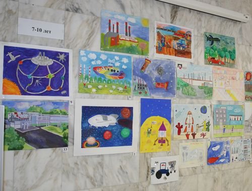 Детские рисунки Сталеваров