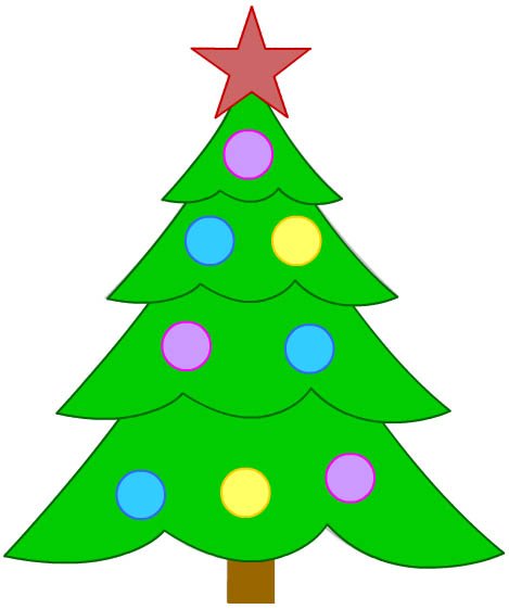 Рисование ели