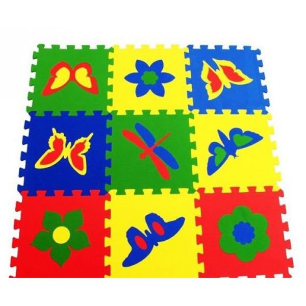 Коврик-пазл ЭКОПОЛИМЕРЫ бабочки