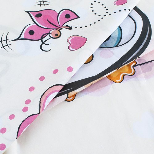 Ткань с детским принтом