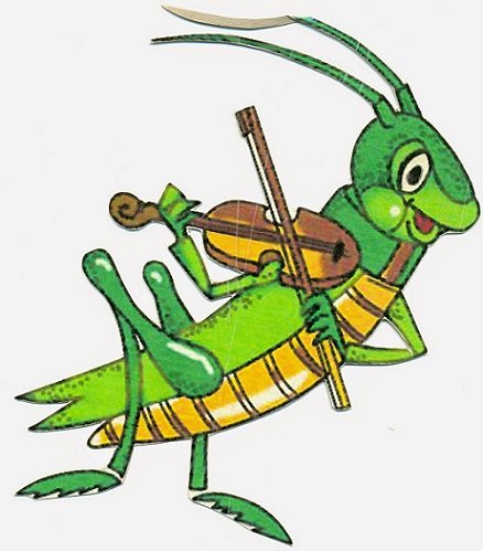 Кузнечик для детей