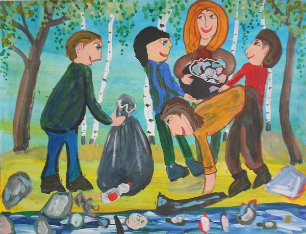 Рисование субботник