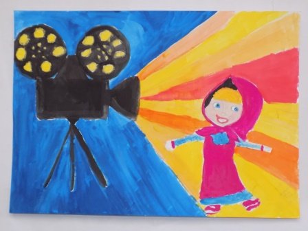 Детские рисунки кино