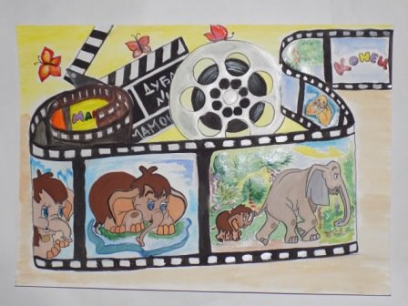 Детские рисунки кино