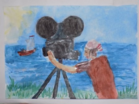 Детские рисунки кино