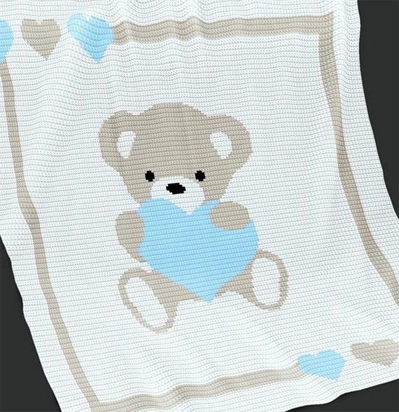 Baby Blanket плед мишка