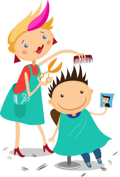 Раскраска парикмахерская