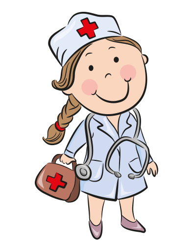 Медсестра мультяшка