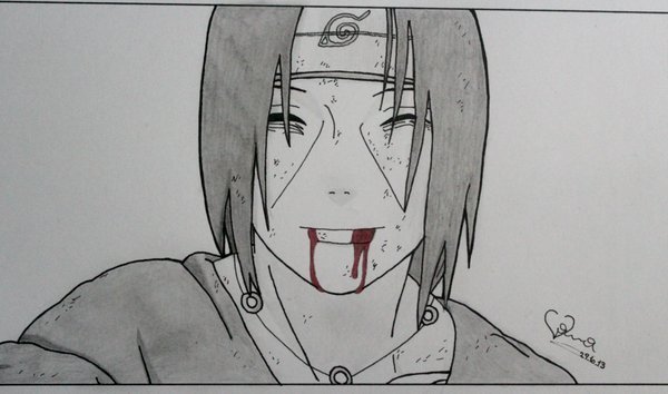 Итачи для срисовки