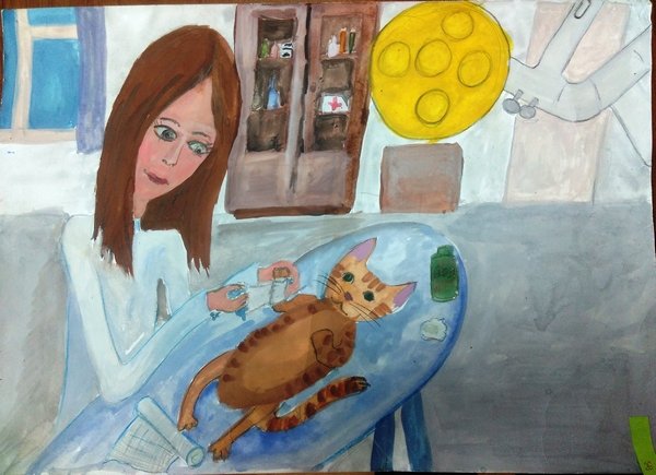 Ветеринар рисунок