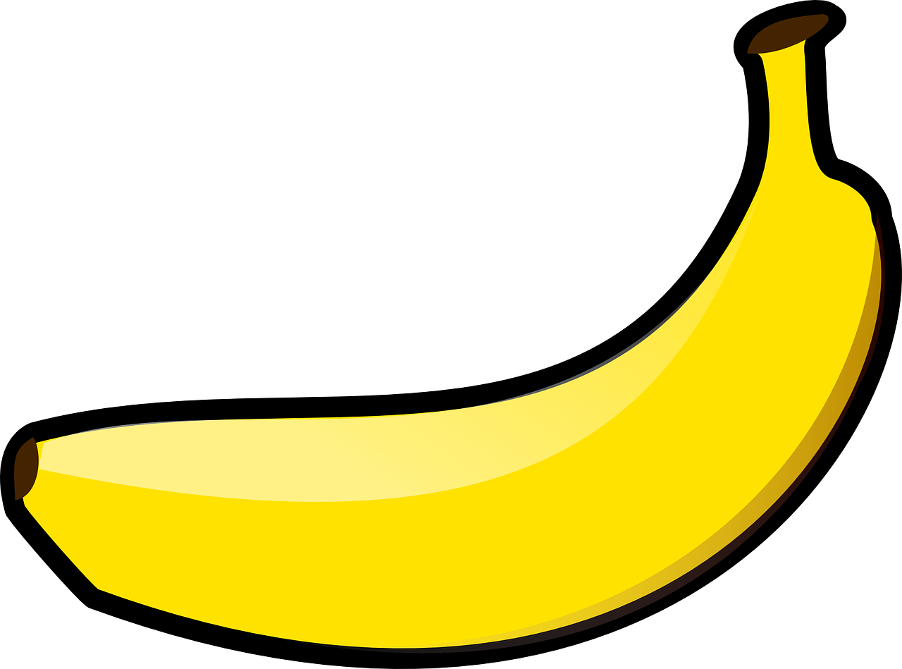 Картинка банан для детей