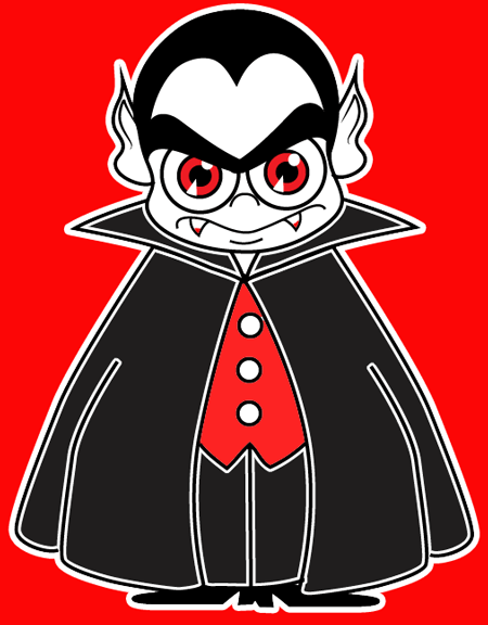 Вампир детский рисунок (62 фото)