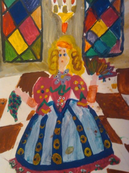 Раскраска Снежная Королева Зазеркалье герои