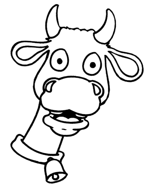 Иллюстрация бычок для детей
