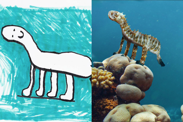 Оживили детские рисунки