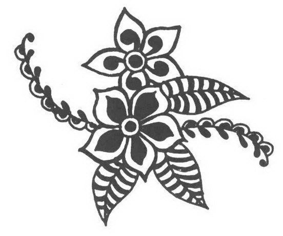 Мехенди узоры красивые и лёгкие