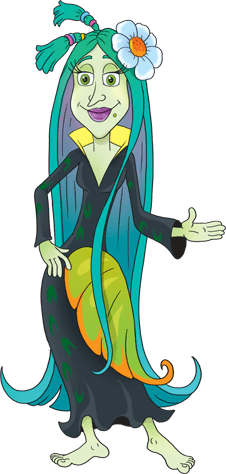 Кикимора рисунок