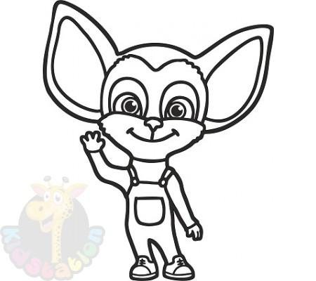 Нарисовать малыша из Барбоскиных