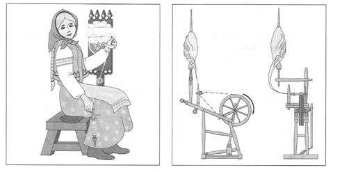 Веретено раскраска