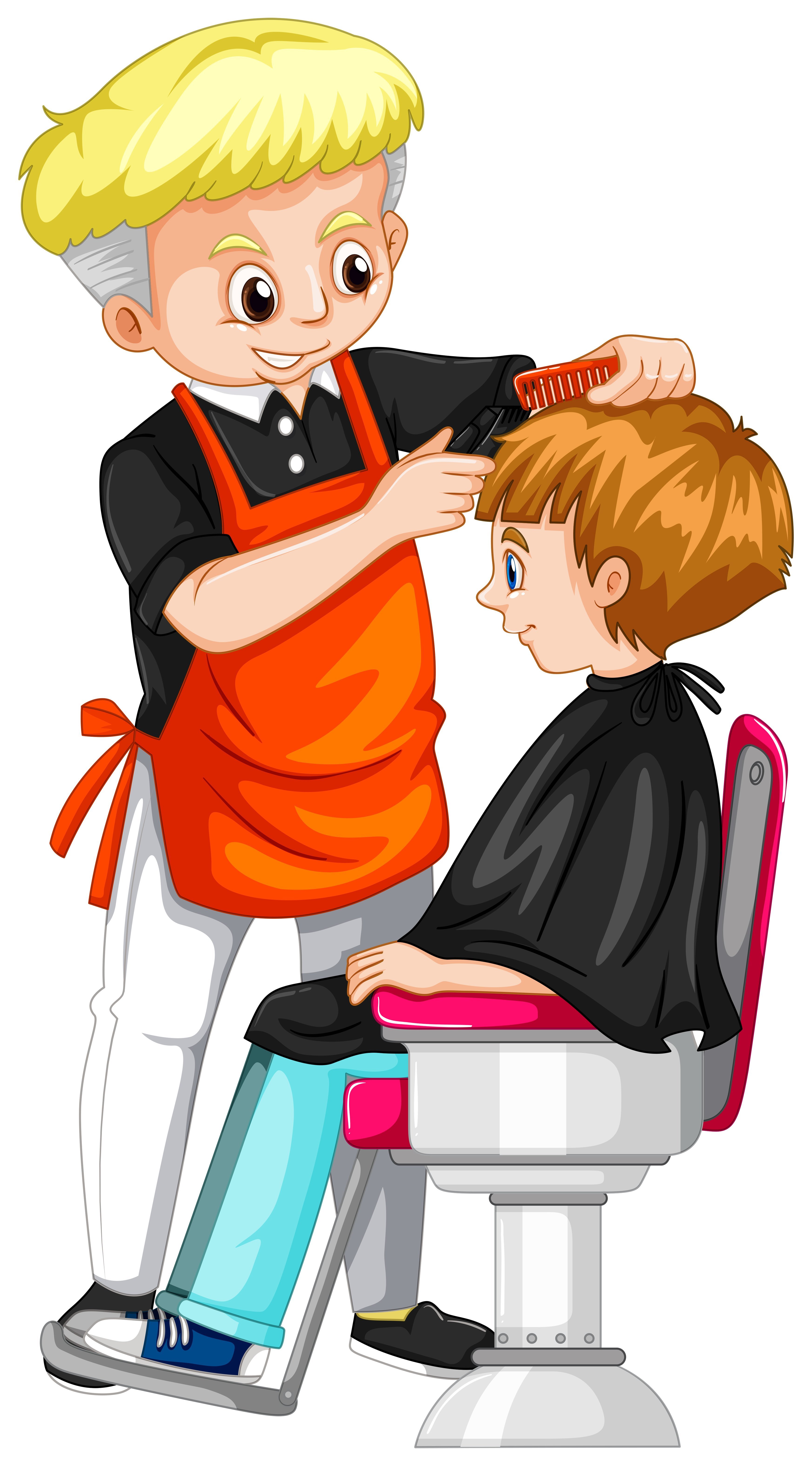 профессия парикмахер картинки для детей