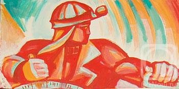 Детские рисунки ко Дню металлурга