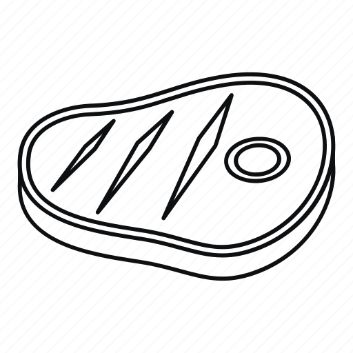 Стейк мультяшка