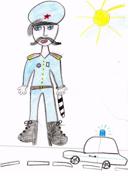 Рисунок на конкурс ДПС