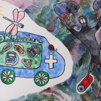 Рисунок на тему экомобиль