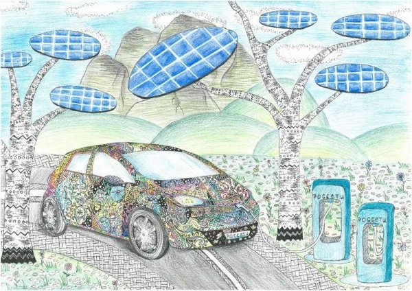 Конкурс детского рисунка Россети