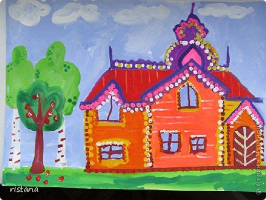 Домик по изо