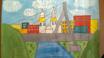 Тюмень рисунок