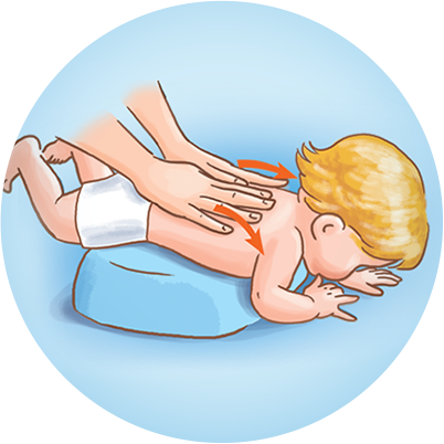 Дренажный массаж для детей при кашле для отхождения мокроты