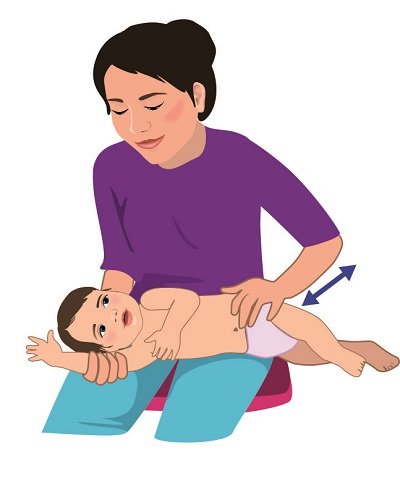 Массаж ребенку мультяшный