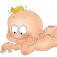 Логотип дети массаж