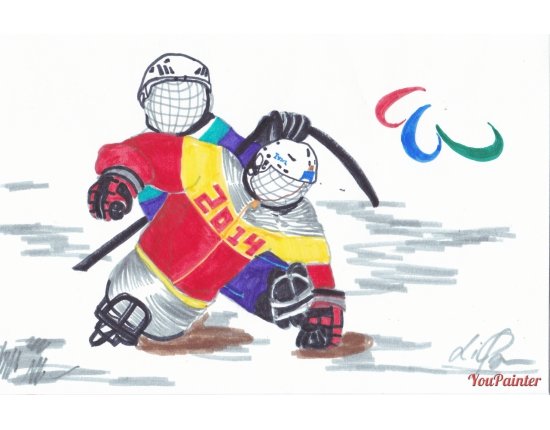 Хоккей мультяшный