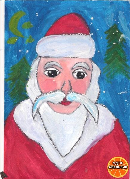 Портрет Деда Мороза