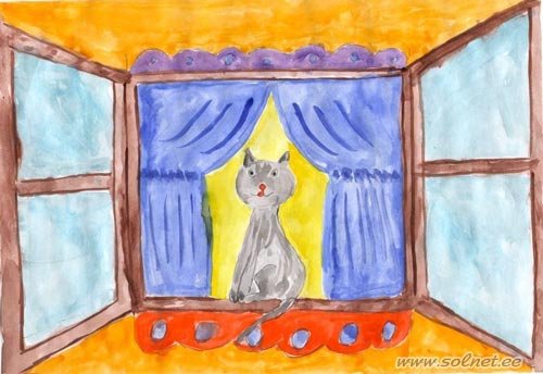 Нарисовать окно